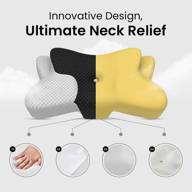 Memory Foam Cervical Support Pillow