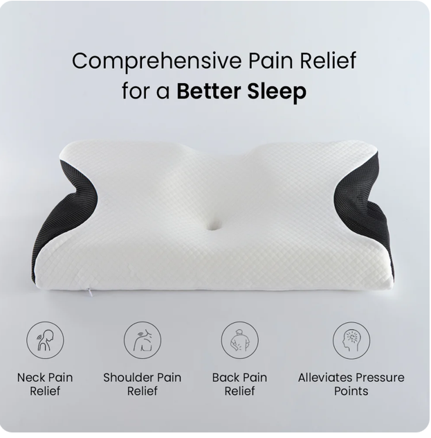 Memory Foam Cervical Support Pillow