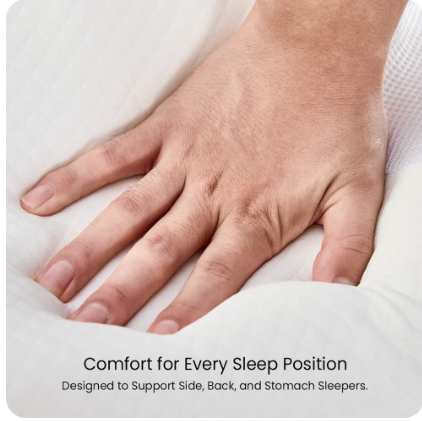 Memory Foam Cervical Support Pillow