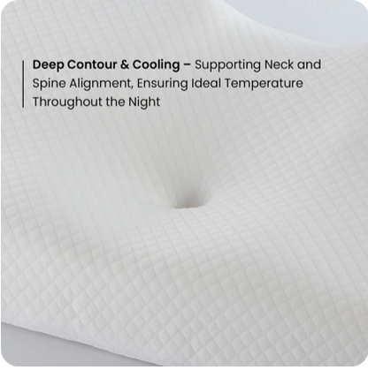 Memory Foam Cervical Support Pillow